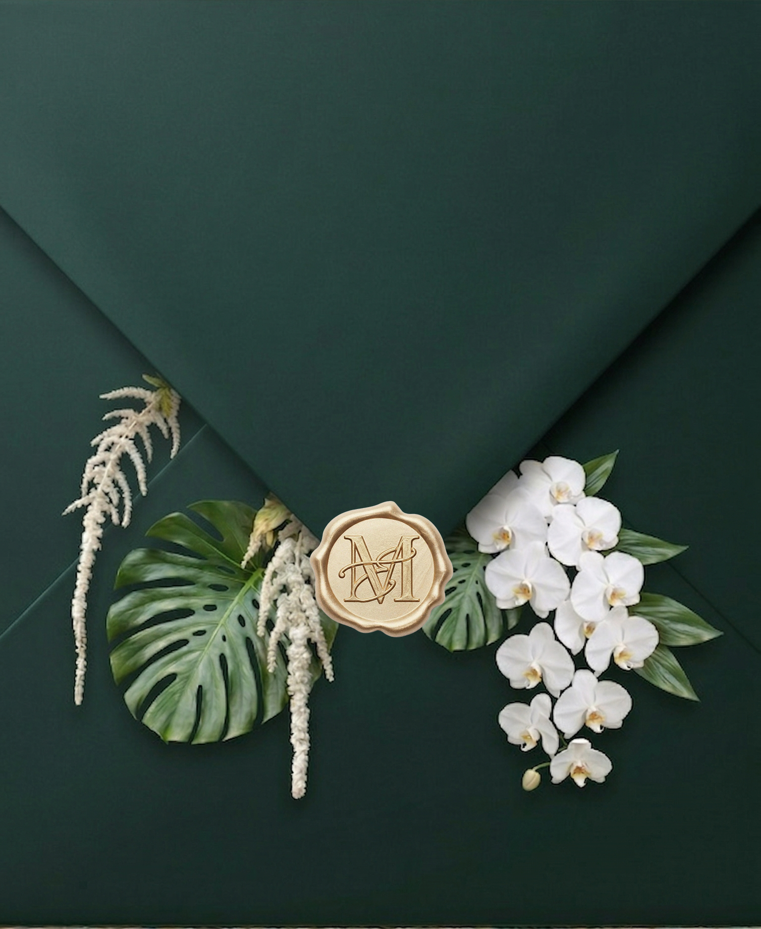 Tropical foliage background